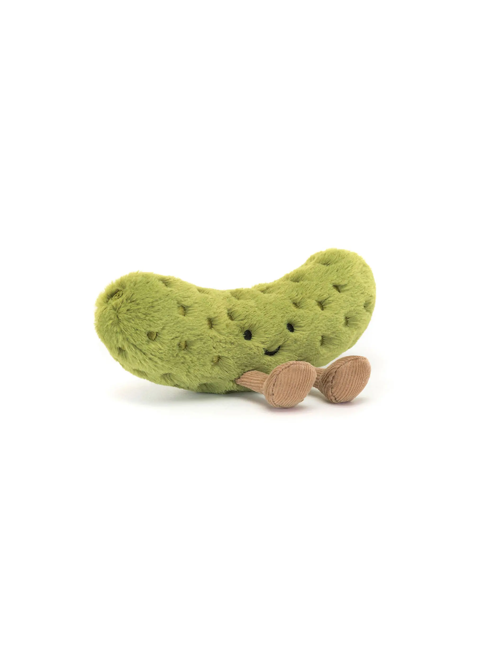 Jellycat-Stofftier 'Amuseables Pickle' - Artikel Vorderseite - Farbe: Grün