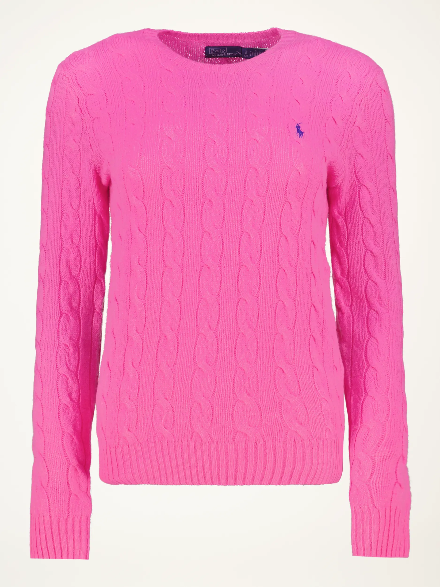 Pullover mit Zopfmuster - Artikelansicht - Farbe: Rosa&Pink