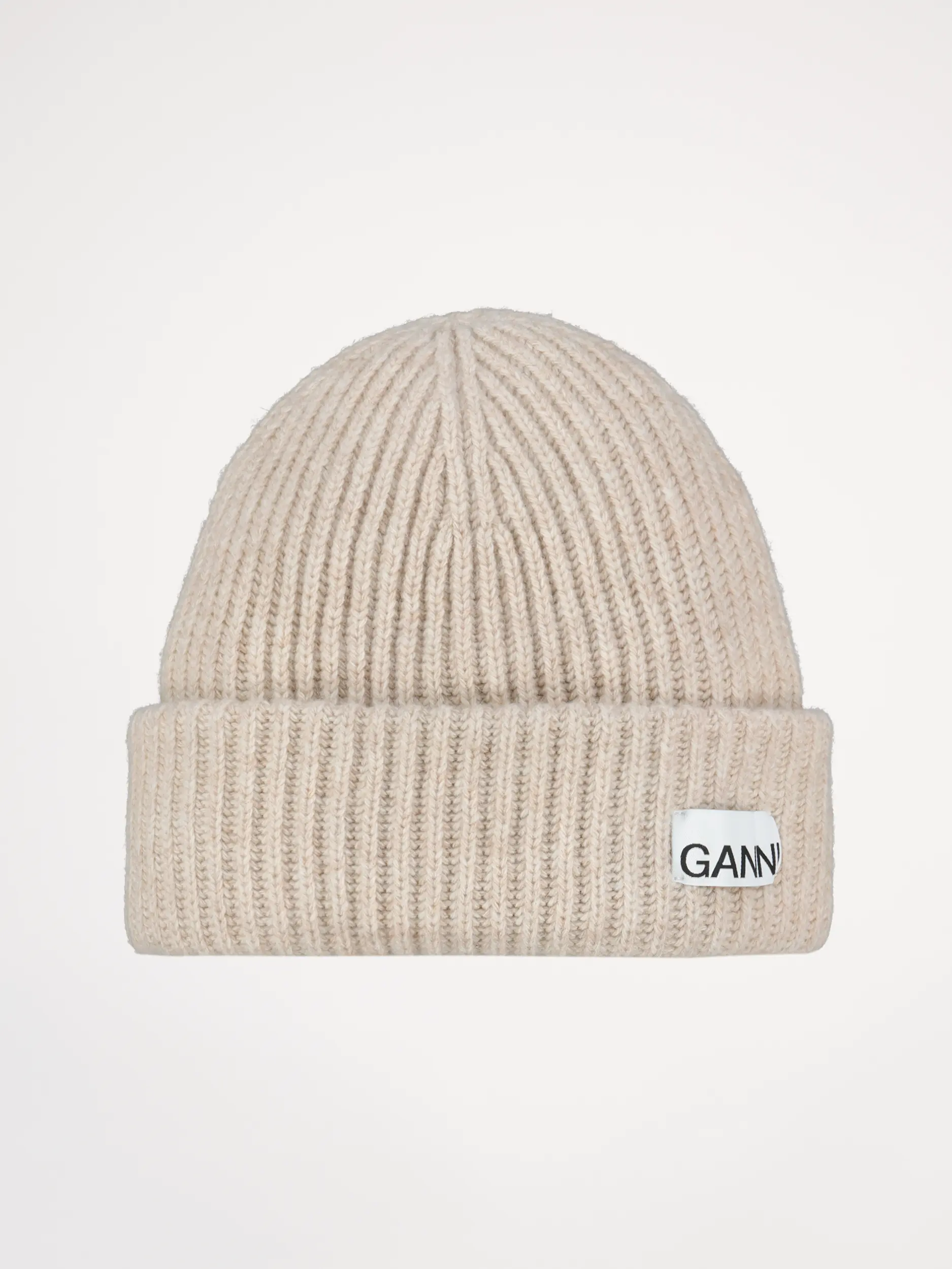 Mütze mit Logo-Patch - Artikelansicht - Farbe: Beige