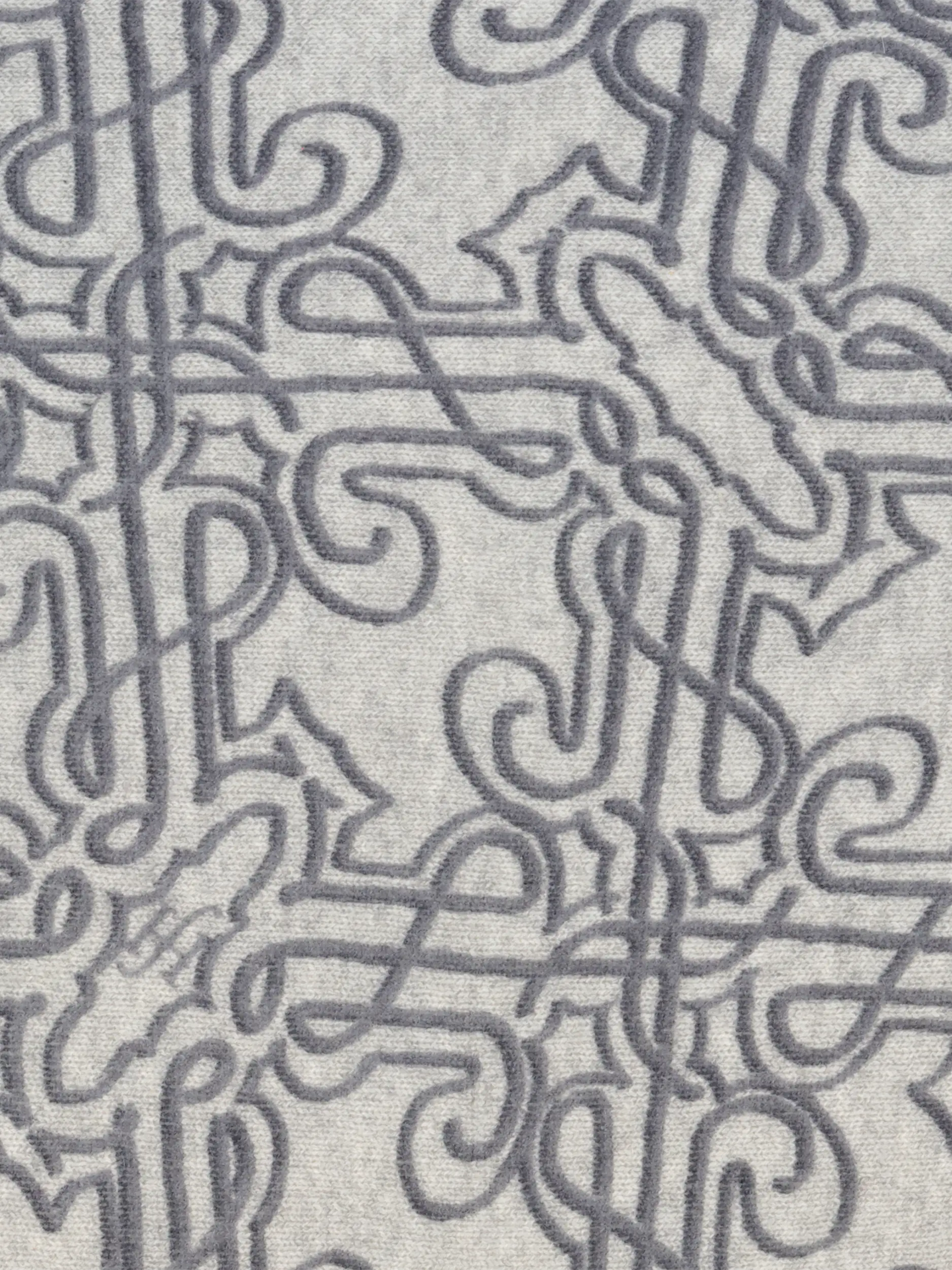 Tuch 'Seal' aus Kaschmir  - Artikel weitere Detailansicht 1 - Farbe: Grau