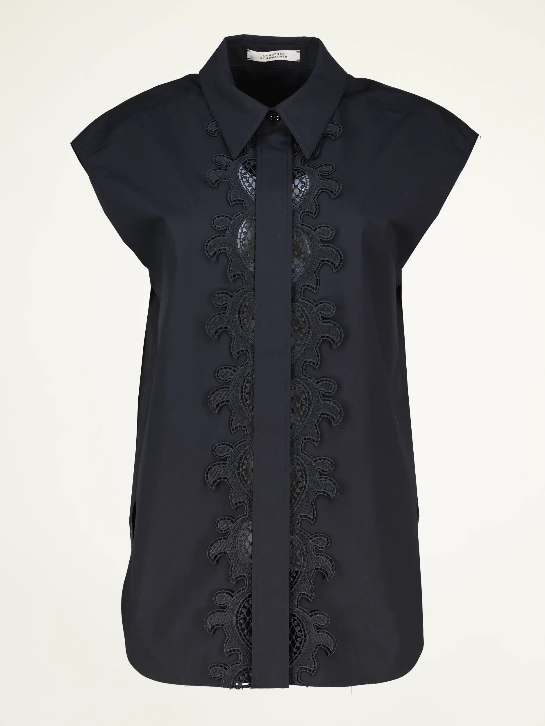 Bluse 'Poplin Power' - Artikelansicht - Farbe: Schwarz