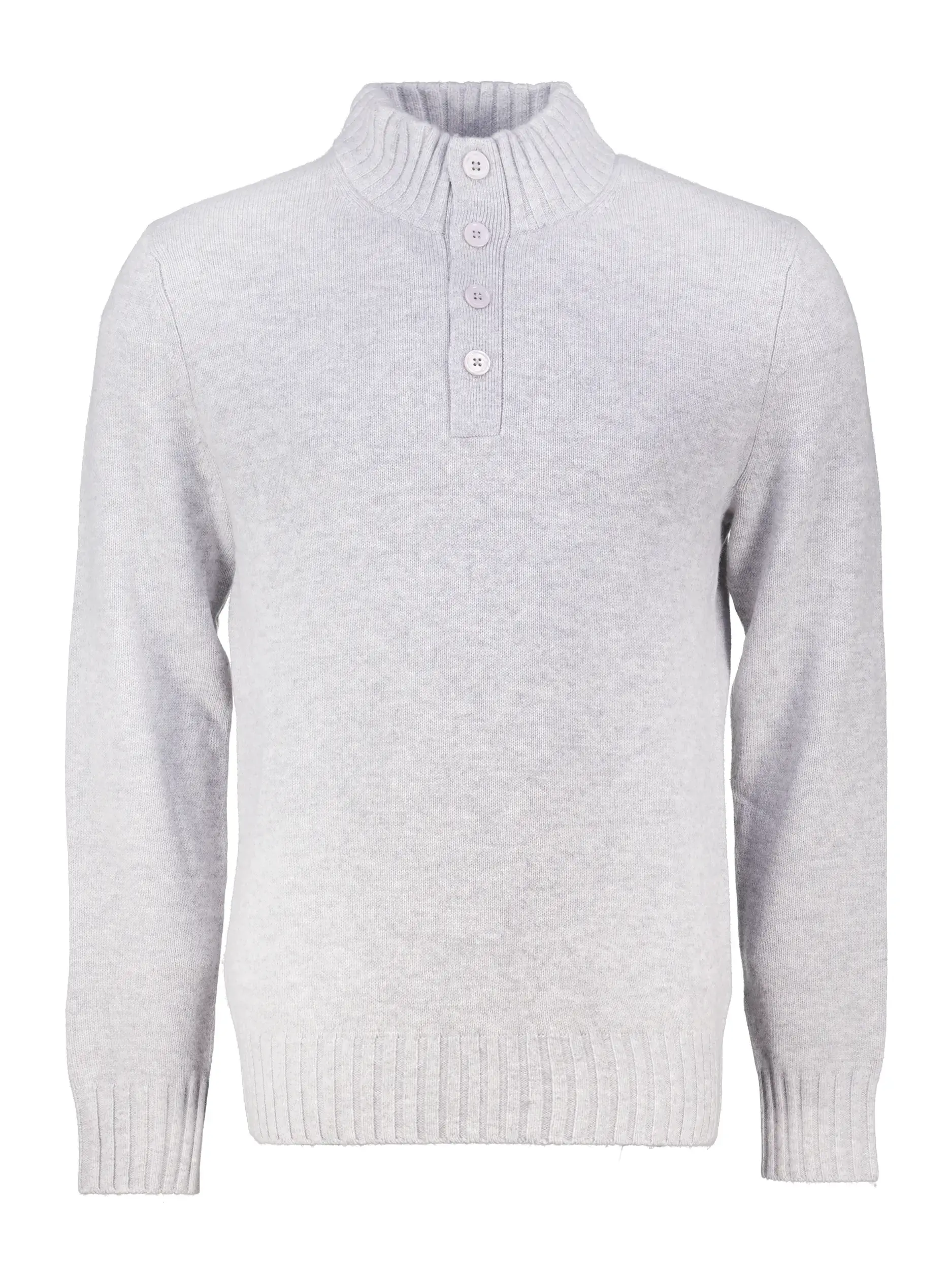 Pullover 'Capua' aus Merinowoll-Mix - Artikel Vorderseite - Farbe: Grau