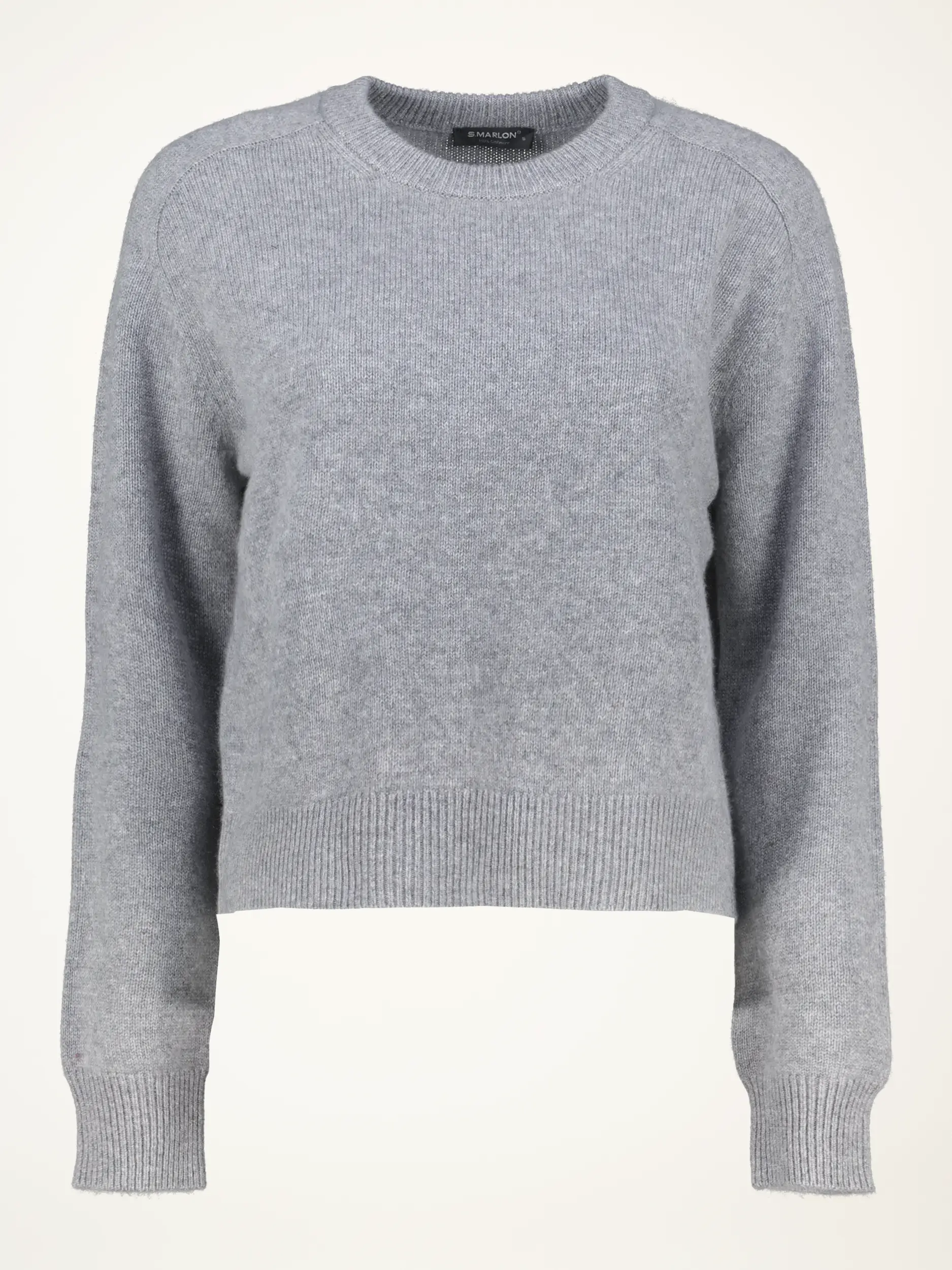 Pullover aus Kaschmir langarm - Artikelansicht - Farbe: Grau