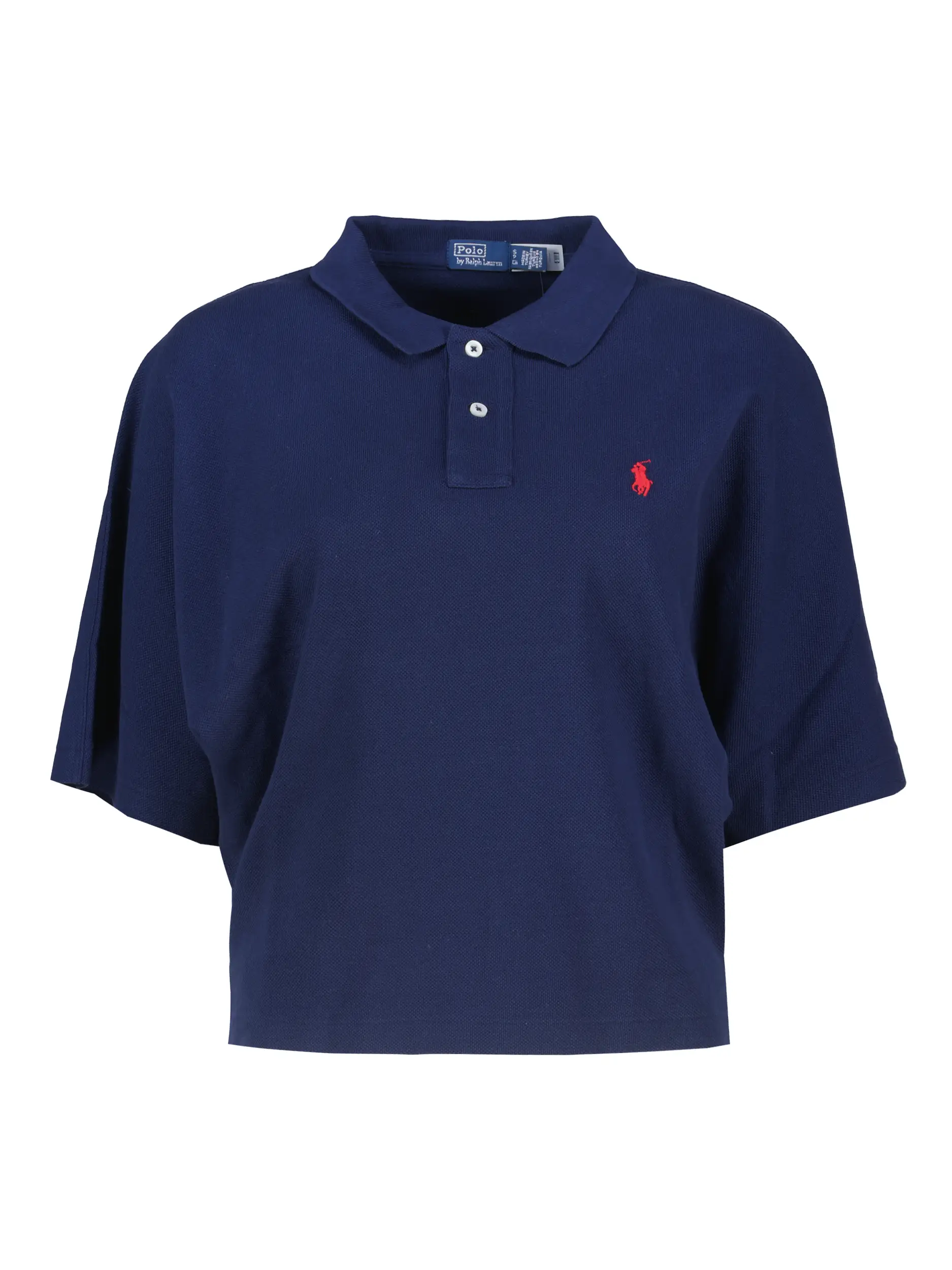Poloshirt 3/4 Arm - Artikel Vorderseite - Farbe: Blau
