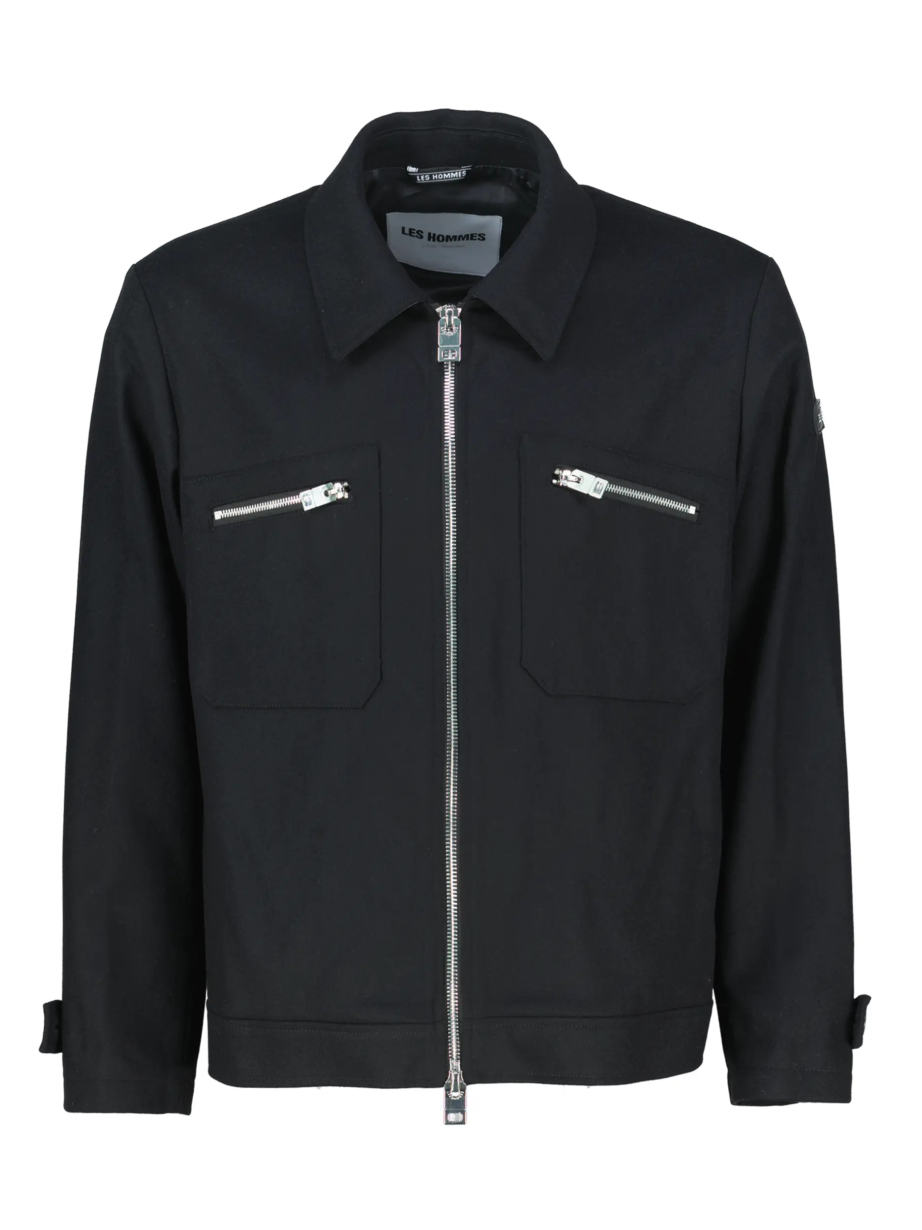 Jacke aus Woll-Mix - Artikel Vorderseite - Farbe: Schwarz