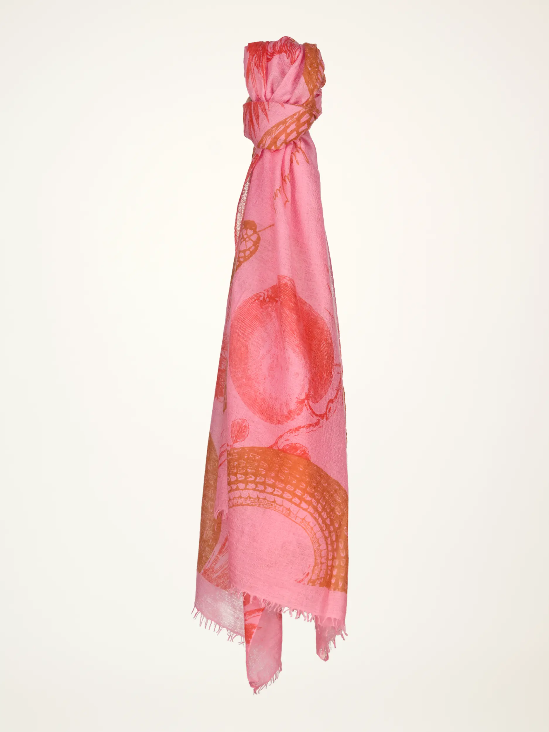 Kaschmirschal 'Garden Eden' - Artikelansicht - Farbe: Rosa&Pink