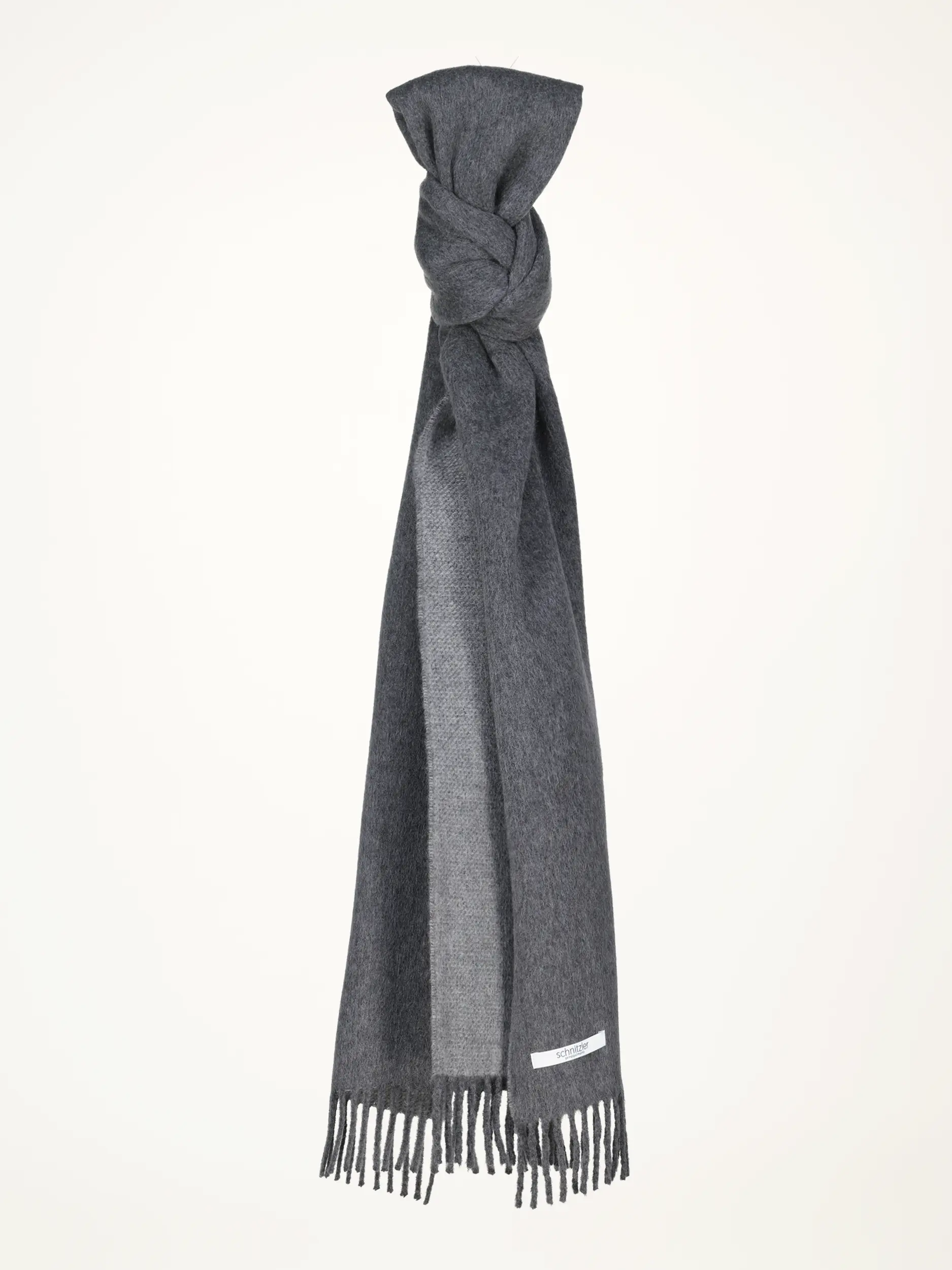 Schal aus Kaschmir - Artikelansicht - Farbe: Grau